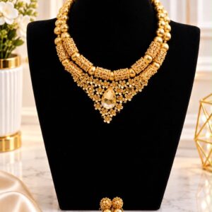Nigerian African Women Traditional Neck-Piece Jewellery Zuriline Beads - Power