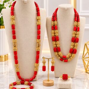 Nigerian Igbo Yoruba Traditional Beads Zuriline Beads - Echo